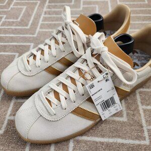 ADIDAS Munchen NEW Cream White Mesa Sneakers - Size 9 US Men's - NWOB - GY7399